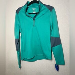 Turquoise Champion sweater